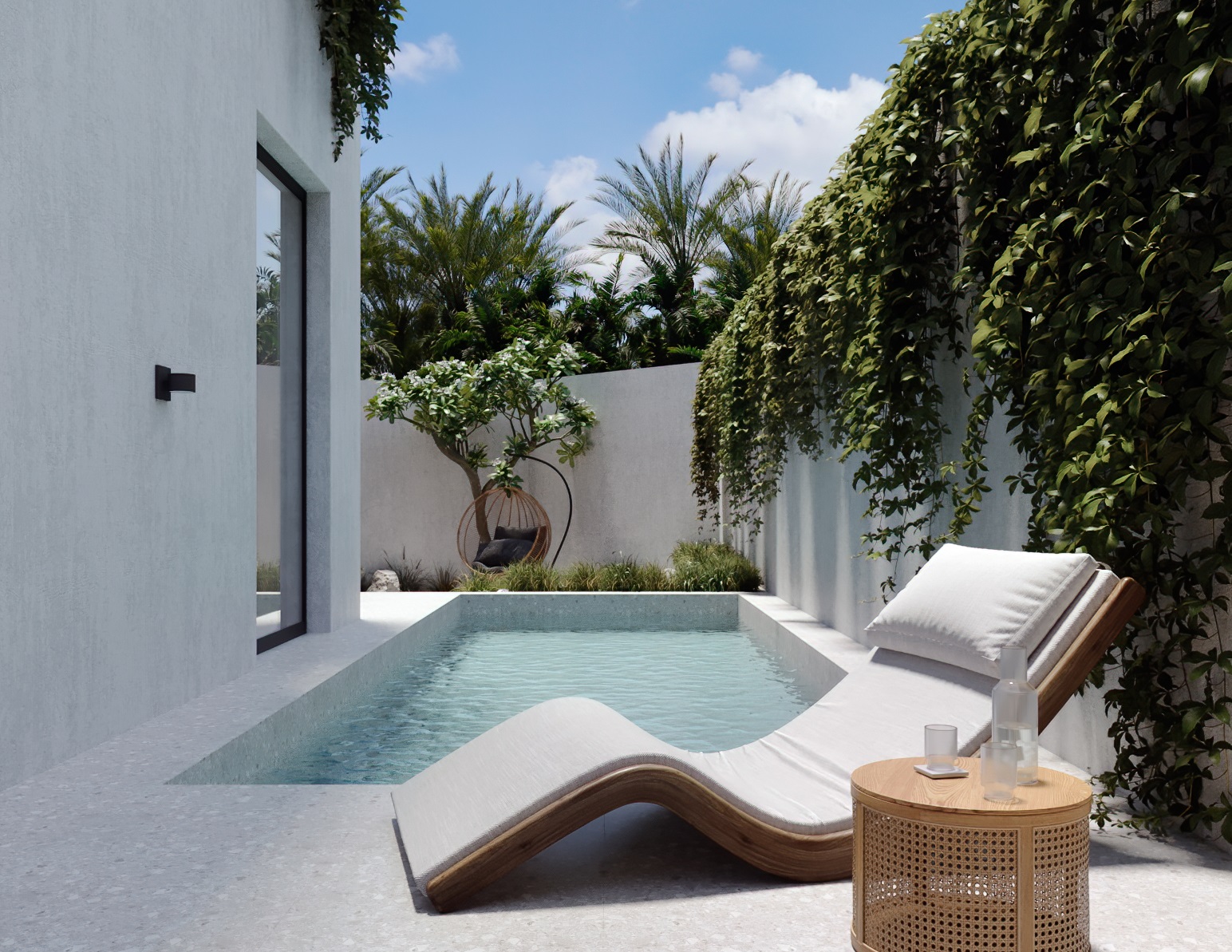 Modern tropical design 2-bedroom villa for 80-year lease. Villas in Bali for Sale: Вилла в Bukit South, Балиан за 382 тыс. USD. Leasehold. Главное фото