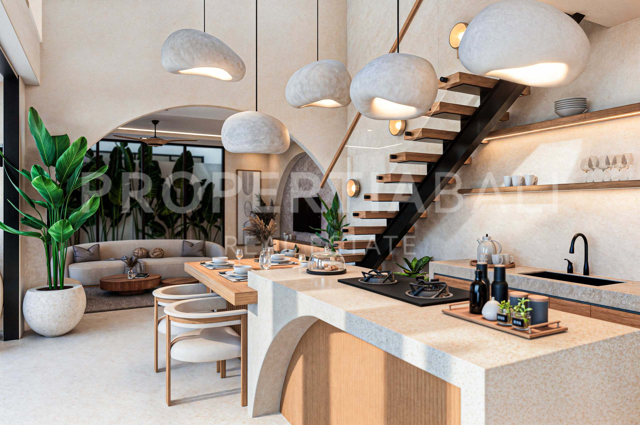 Beautiful Villas Near Lima Beach Pererenan. Villas in Bali for Sale: Вилла в Переренан (Чангу), Балиан за 225 тыс. USD. Leasehold. Главное фото