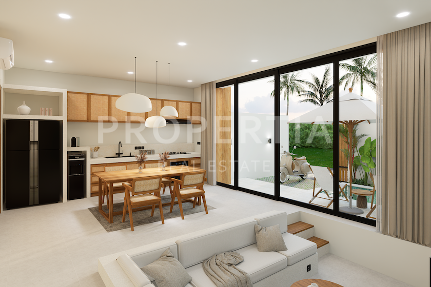 Modern Contemporary Villa Project In Seseh. Villas in Bali for Sale: Вилла в Сесех, Балиан за 222 тыс. USD. Leasehold. Главное фото