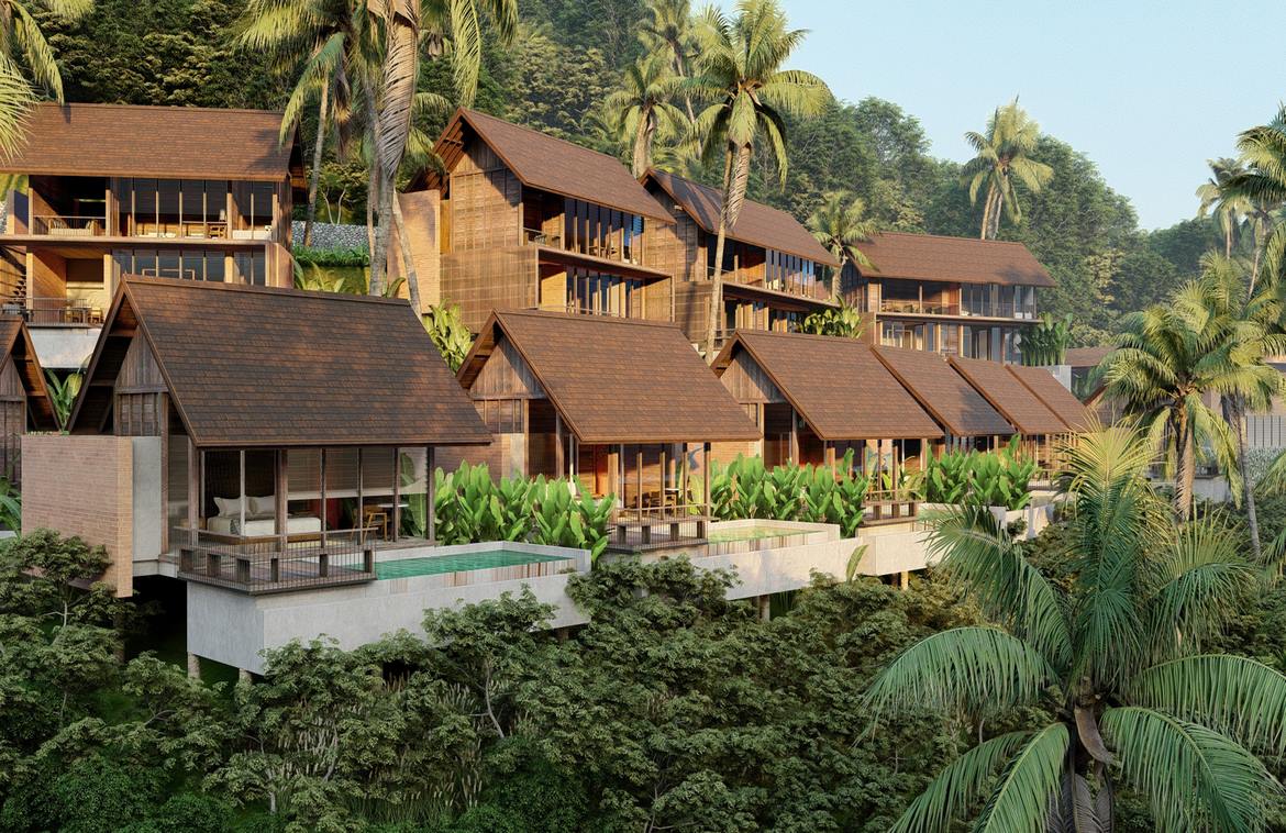 One bedroom villa with jungle view in Ubud. Villas in Bali for Sale: Вилла в Убуд, Балиан за 219 тыс. USD. Freehold. Главное фото