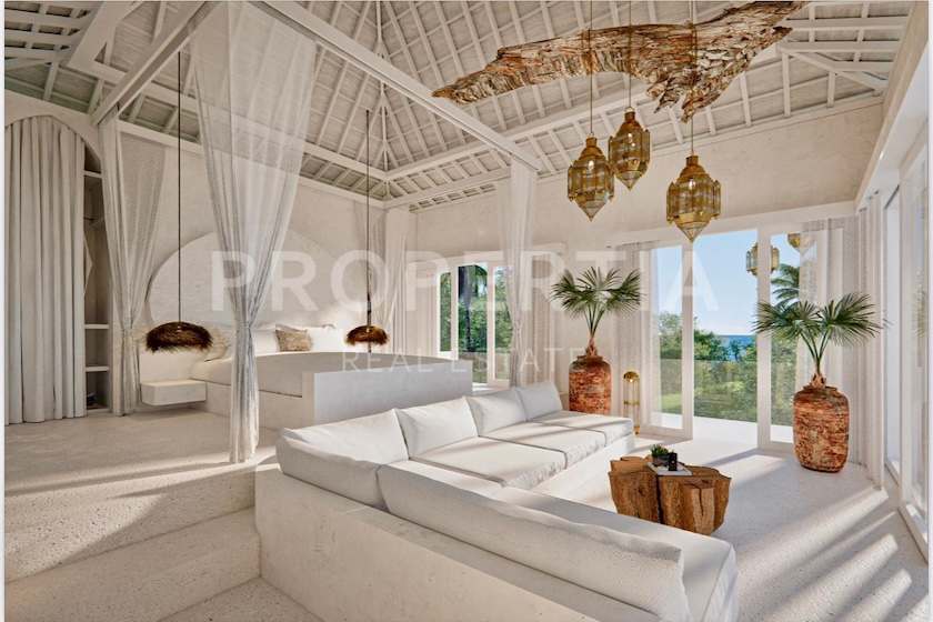 Tranquil Tropical Retreat Steps To The Beach. Villas in Bali for Sale: Вилла в Улувату, Балиан за 12,7 млн. RUB. Leasehold. Главное фото