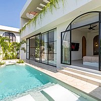 3 KAMAR TIDUR | SESEH. Villas in Bali for Sale: Vila di dalam Seseh, Bali untuk 378 Ribuan USD. Leasehold. Preview of main photo