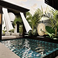 1 Kamar Tidur | Uluwatu. Villas in Bali for Sale: Vila di dalam Uluwatu, Bali untuk 307 Ribuan USD. Leasehold. Preview of main photo