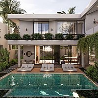 4 Kamar Tidur | Canggu. Villas in Bali for Sale: Vila di dalam Canggu, Bali untuk 600 Ribuan USD. Leasehold. Preview of main photo