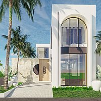 Stylish Three-Bedroom Villa with Rooftop Lounge, Close to Balangan Beach. Villas in Bali for Sale: Вилла в Баланган, Балиан за 267 тыс. USD. Freehold. Preview of main photo