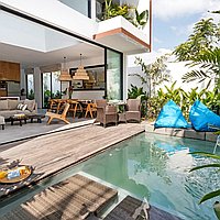 Lush oasis leasehold villa in tranquil Tumbak Bayuh village. Villas in Bali for Sale: Вилла в Чангу, Балиан за 433 тыс. USD. Leasehold. Preview of main photo
