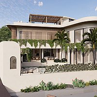 Charming Mediterranean-Style Four Bedroom Villa with Rooftop Bar and Plunge Pool, Canggu. Villas in Bali for Sale: Вилла в Чангу, Балиан за 630 тыс. USD. Leasehold. Preview of main photo