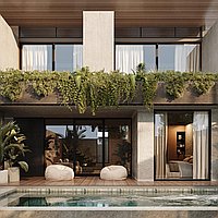 Choice of Two Stunningly Designed Three-Bedroom Freehold Villa in Central Berawa Locale. Villas in Bali for Sale: Вилла в Чангу, Балиан за 699 тыс. USD. Freehold. Preview of main photo