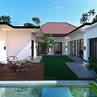 Timeless Contemporary Three-Bedroom Villa with Long Lease in Coveted Canggu. Villas in Bali for Sale: Вилла в Чангу, Балиан за 231 тыс. USD. Leasehold. Preview of main photo