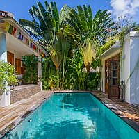 Homey Style Spacious Three-Bedroom Villa with Long Lease in Tegal Cupek. Villas in Bali for Sale: Вилла в Керобокан, Балиан за 499 тыс. USD. Leasehold. Preview of main photo