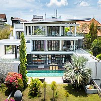 Ultra-chic modern villa with panoramic views of Jimbaran Bay and Benoa. Villas in Bali for Sale: Вилла в Bukit South, Балиан за 1509 тыс. USD. Freehold. Preview of main photo