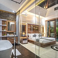 Two-Bedroom Gated estate Villa in Seminyak. Villas in Bali for Sale: Вилла в Семиньяк, Балиан за 21,8 млн. RUB. Leasehold. Preview of main photo