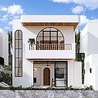 Charming Two-Bedroom Mediterranean Villa in Seseh Beachside. Villas in Bali for Sale: Вилла в Сесех, Балиан за 269 тыс. USD. Leasehold. Preview of main photo